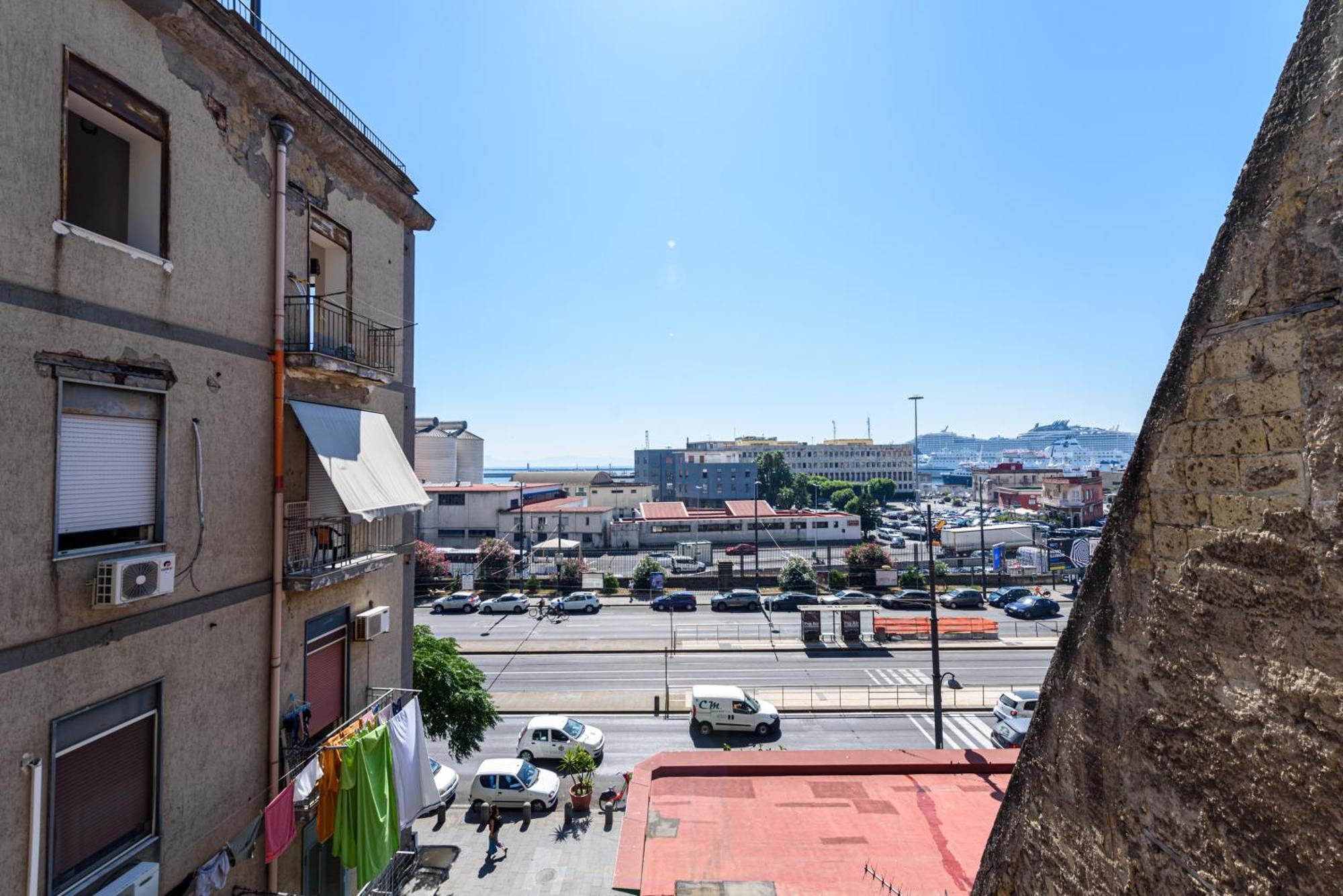 Ferienwohnung La Terrazzina Sul Porto Neapel Exterior foto